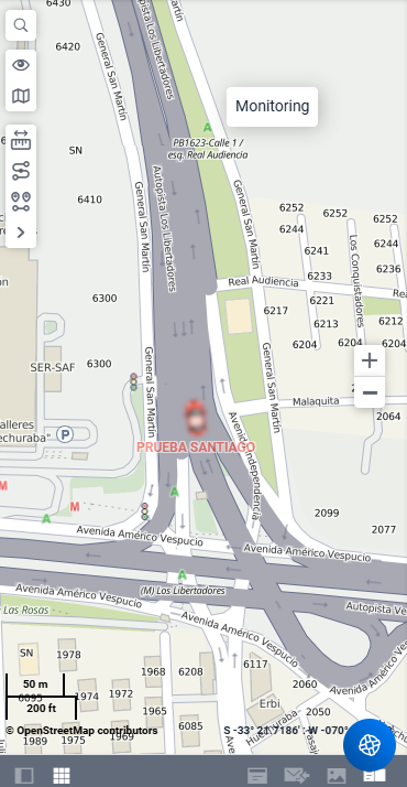 App móvil de rastreo GPS Wialon